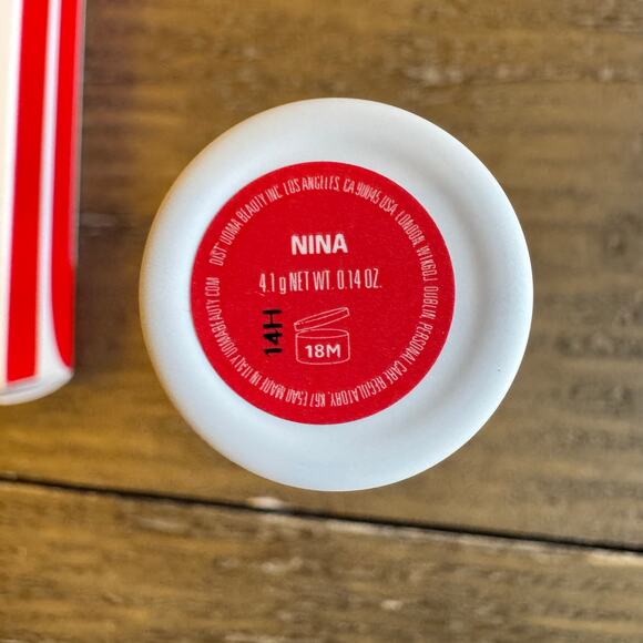 UOMA Beauty Badass Icon Matte Lipstick 0.14oz Shade Nina NIB Icon Cocoa - Picture 3 of 7